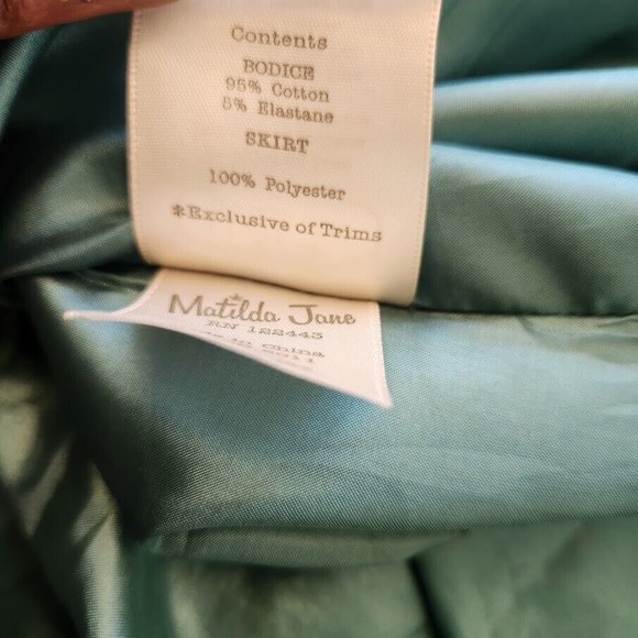 Matlida Jane You and Me Mona Ballet Dress Size Small Pink Floral Long Sleeve - Picture 11 of 12